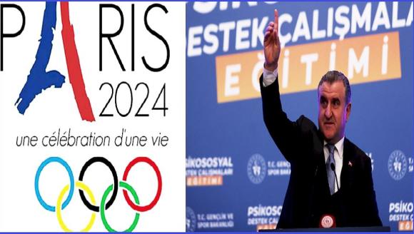 Bakan Bak'tan Paris 2024 kotası alan milli sporcular için tebrik mesajı...