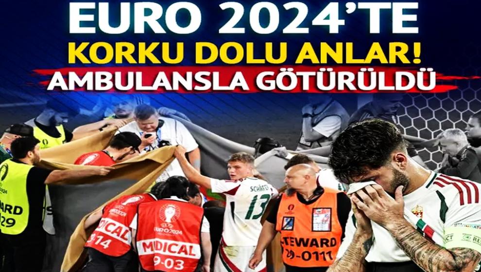 EURO 2024'te korkutan olay! Kaleciyle çarpışan Varga, bilinçsiz şekilde yere yığıldı!