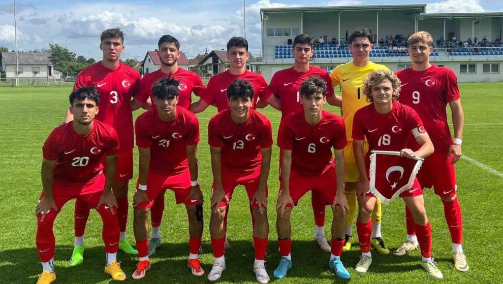 U18 Milli Takım, Hırvatistan'a 4-1 mağlup oldu