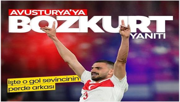 A Milli Takım tarihine geçen  Merih Demiral: "Türk olmaktan gurur duyuyorum, o yüzden gol sevincini öyle yaptım..!"