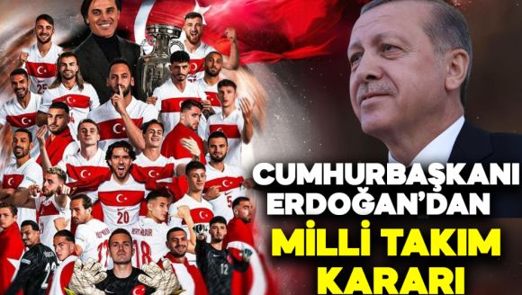 Cumhurbaşkanı Erdoğan'dan Milli Takım kararı! 'Programını iptal ederek Almanya'ya gidecek!'