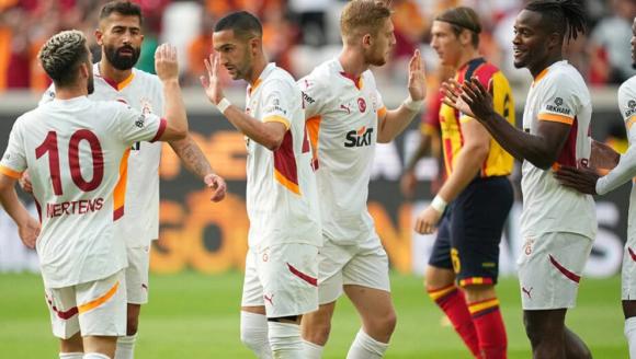 Galatasaray, Lecce'yi rahat yendi