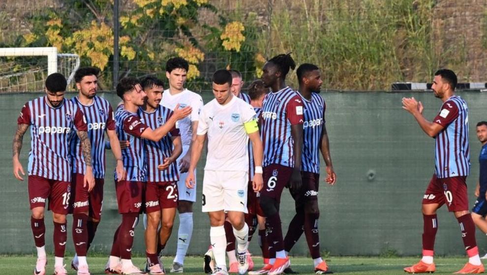 Trabzonspor'dan rahat prova! Zeleznicar Pancevo 1-3 Trabzonspor