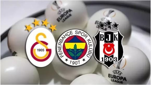 UEFA Avrupa Ligi kura çekimi! Fenerbahçe, Galatasaray, Beşiktaş'ın rakipleri belli oldu...