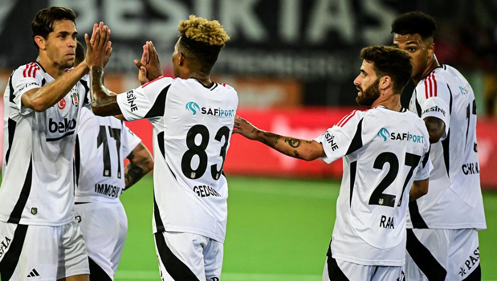 6 gollü maçta avantaj Beşiktaş'ta