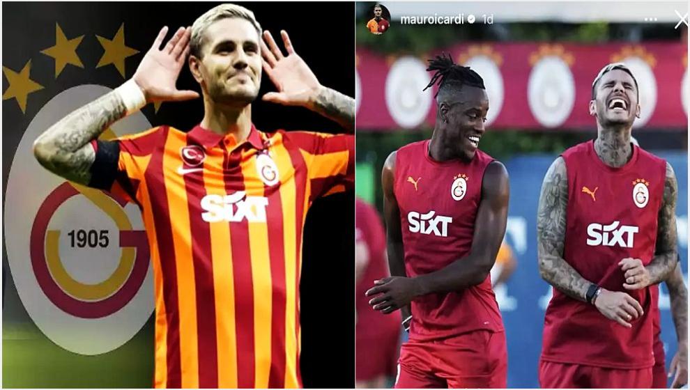 Mauro Icardi'den olay paylaşım! Fenerbahçe taraftarı çıldırdı... Michy Batshuayi detayı...