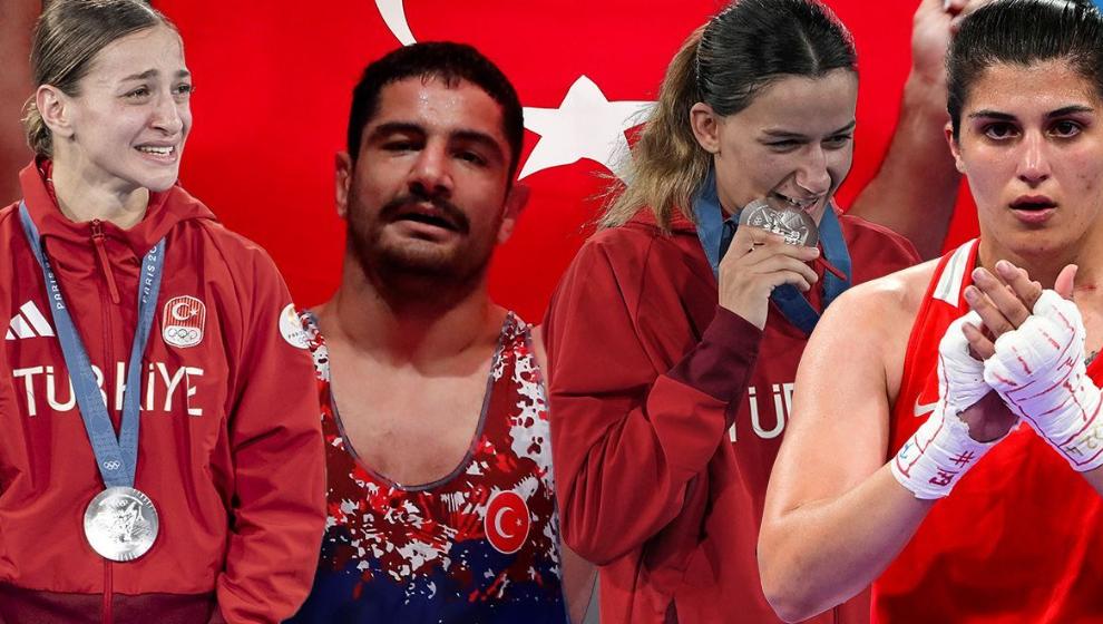 Paris 2024'te sınıfta kaldık! 18 branş, 101 sporcu, altınsız 8 madalya...