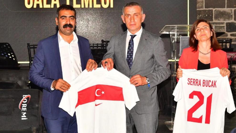 TFF Başkanı Hacıosmanoğlu Amedspor’un gala yemeğine katıldı