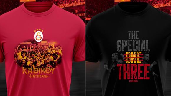 Galatasaray'dan derbiye özel tişört: The Special Three