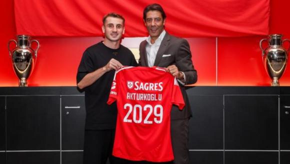 Kerem Aktürkoğlu: "Benfica'ya kupalar kazanmaya geldim"