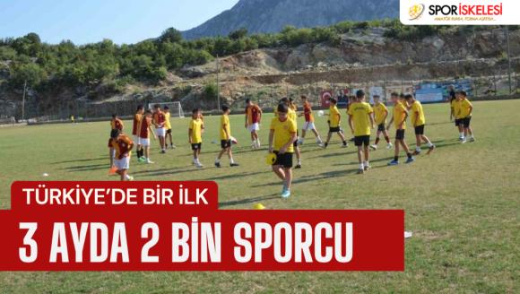 Türkiye'de bir ilk! Antalya'da bulunan spor köyü 3 ayda 2 bin sporcu ağırladı