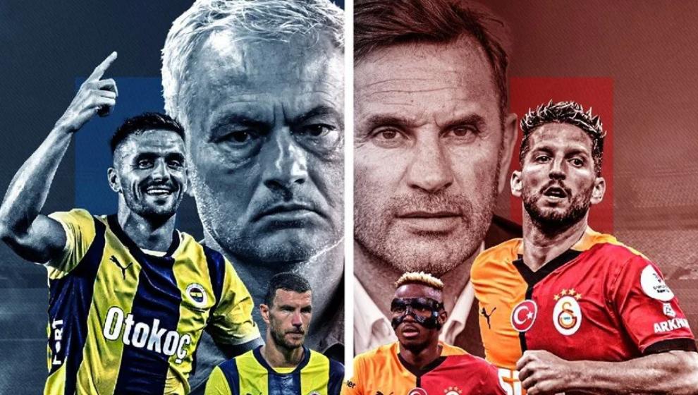 Süper Lig'de derbi zamanı: Fenerbahçe ve Galatasaray karşı karşıya geliyor…İşte 11’ler