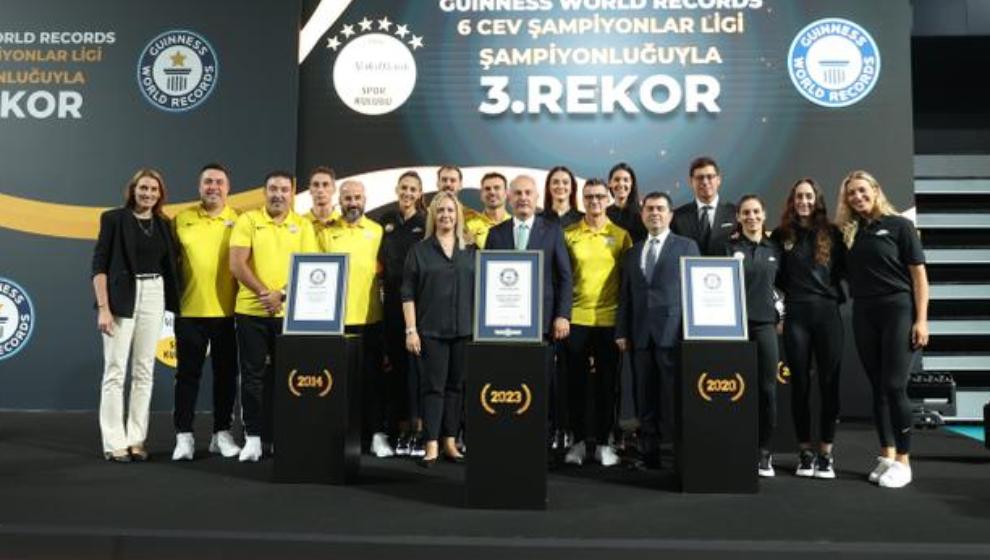 VakıfBank 3. kez Guinness Dünya Rekorları'na girdi