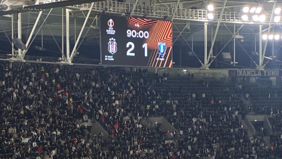 Beşiktaş, Avrupa Ligi'nde kazandı!