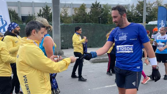 Spor İstanbul Gönüllüleri, 42. İstanbul Maratonu'nda görev başındaydı!