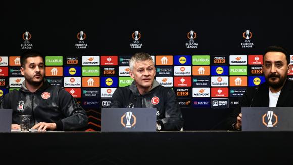 Beşiktaş'ın hocası Solskjaer “Oyuncularıma güveniyorum"