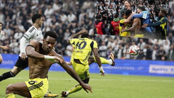 Nefes kesen Beşiktaş - Fenerbahçe derbisi! 5 gol atıldı... Geriden gelerek kazandı