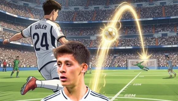 O nasıl bir gol Arda Güler! Dünya basını onu yazdı...